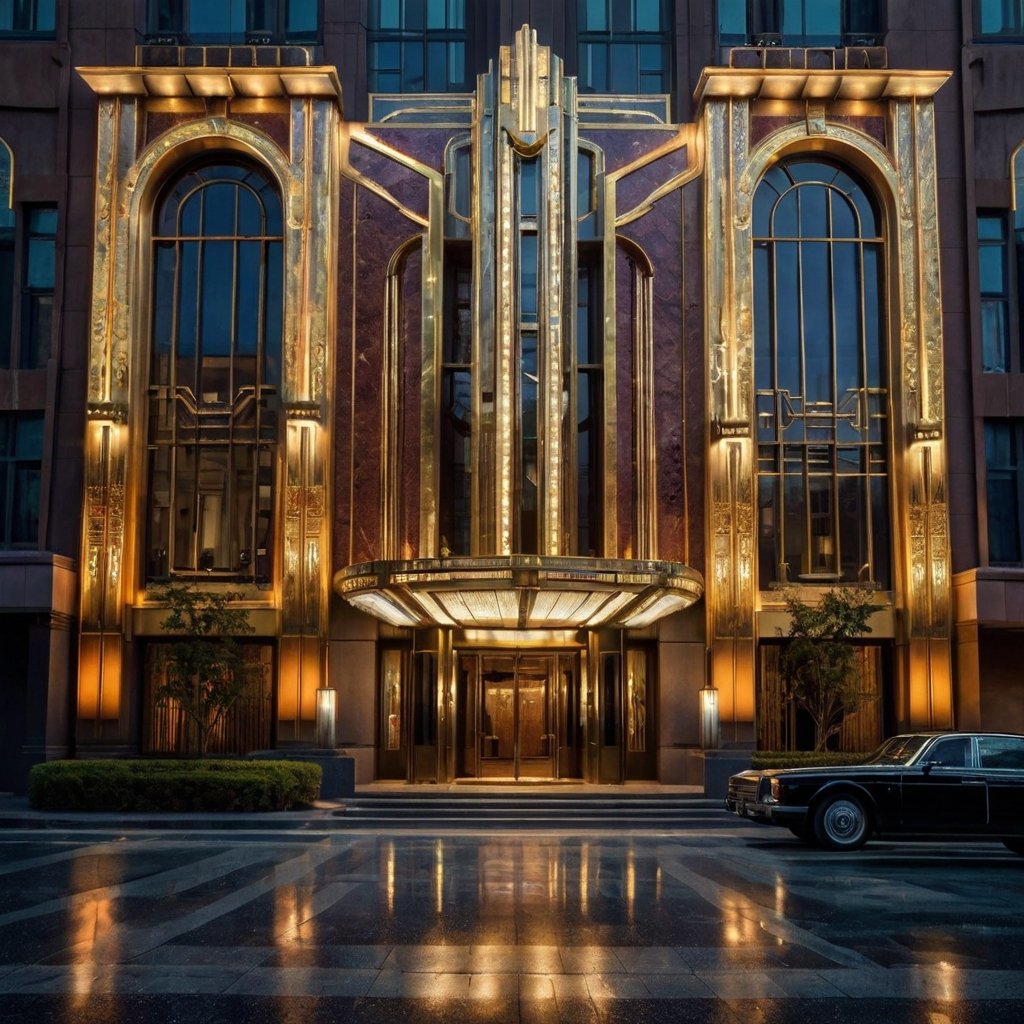 Art Deco Architecture: A Timeless Elegance