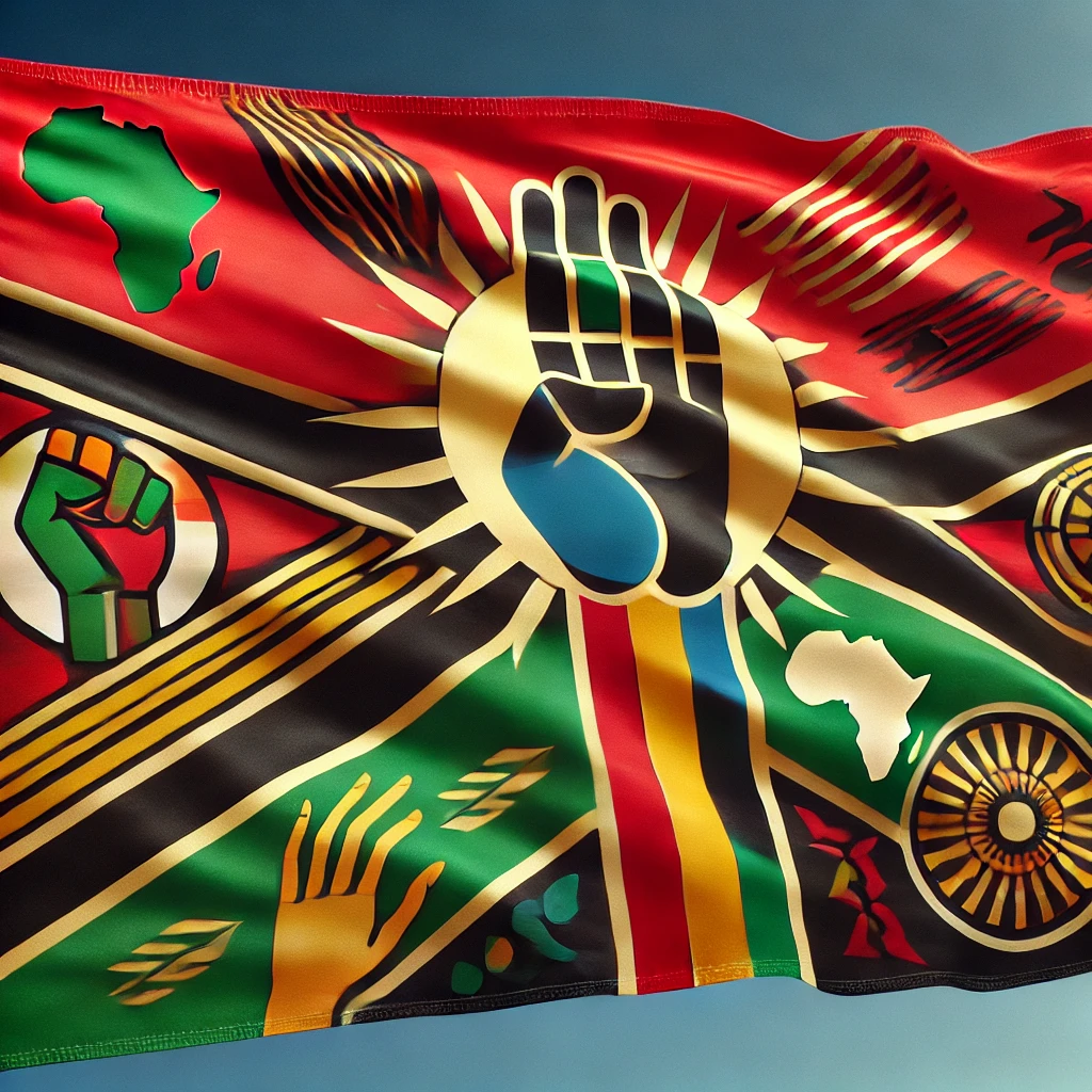 Black History Month flag