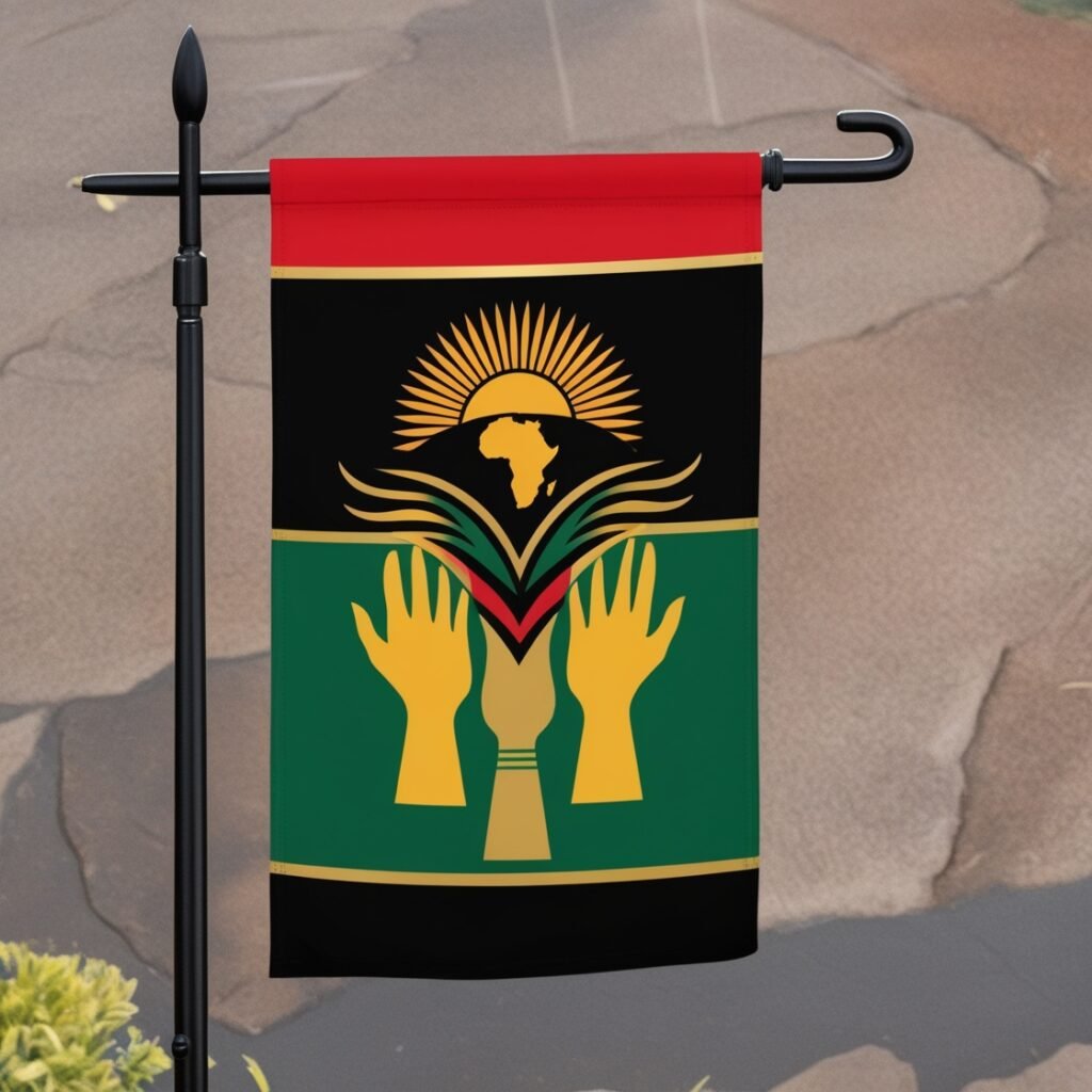 Black History Month flag